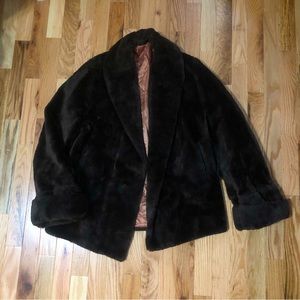 Vintage faux fur coat